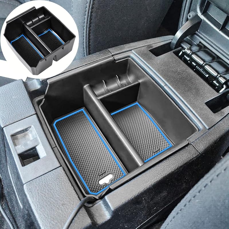 Organizador de console central EDBETOS para Jeep Wrangler JK/JKU 2011–2018, acabamento azul – 1 unidade