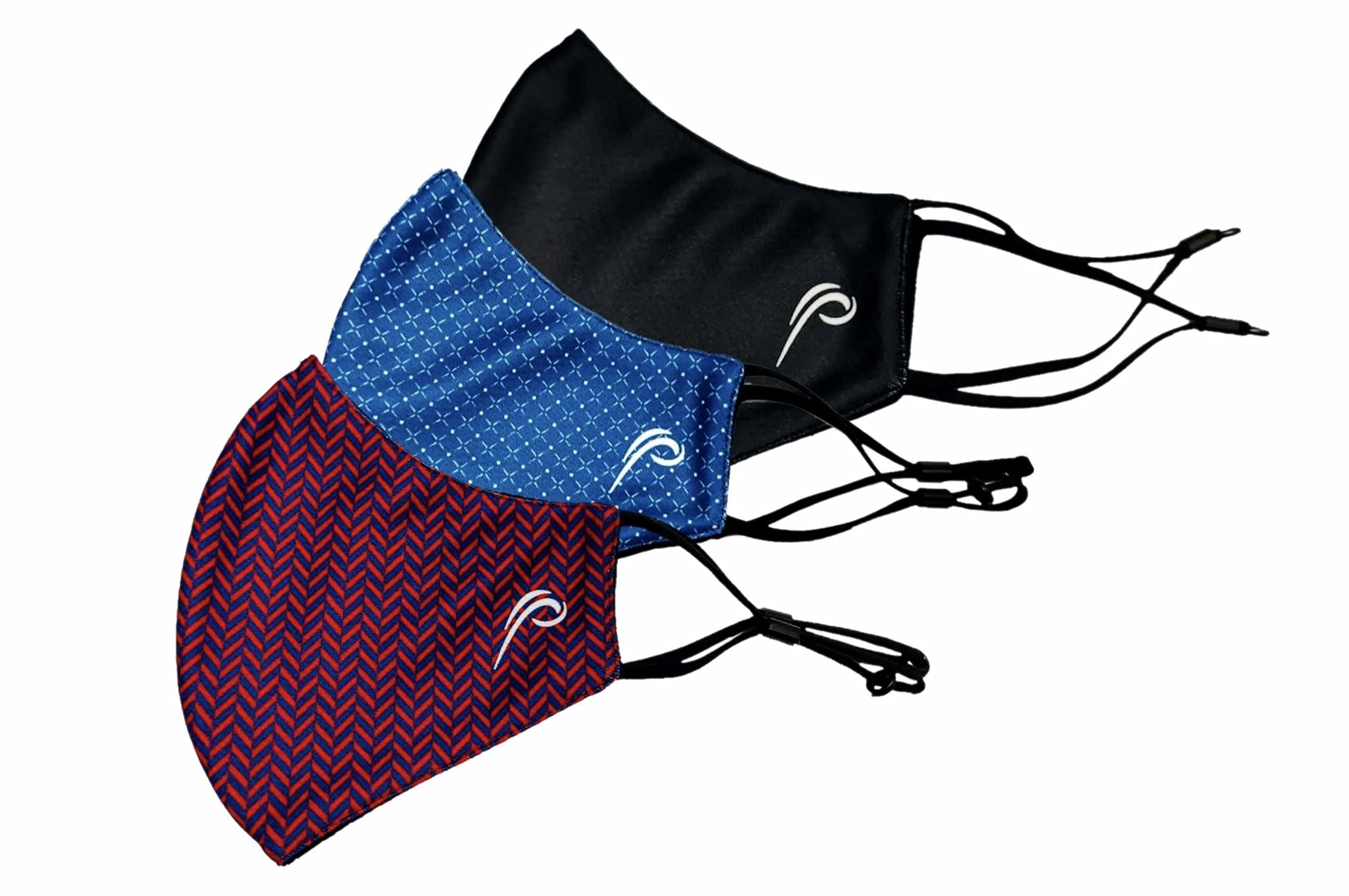 Poomer Dri Fit 2- layer Anti-Bacterial & Anti-Pollution Face mask (Pack of 3)