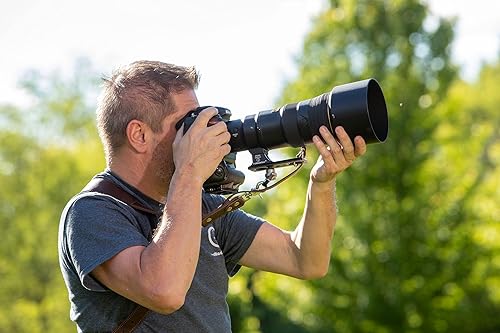 Miniatura 9 de ProMediaGear PXLN1QD - Pie de repuesto para Nikon 19.685 in pf y 70-200 F/2.8FL, VR1&2 con puerto de correa QD