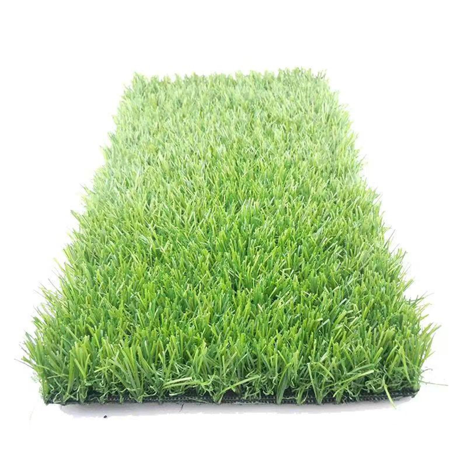 Questo Prato Sintetico di Ricambio a Bassa Manutenzione con Fori di drenaggio, Realistico, è Ideale per Giardini, patii e balconi (2x6x9 Piedi).