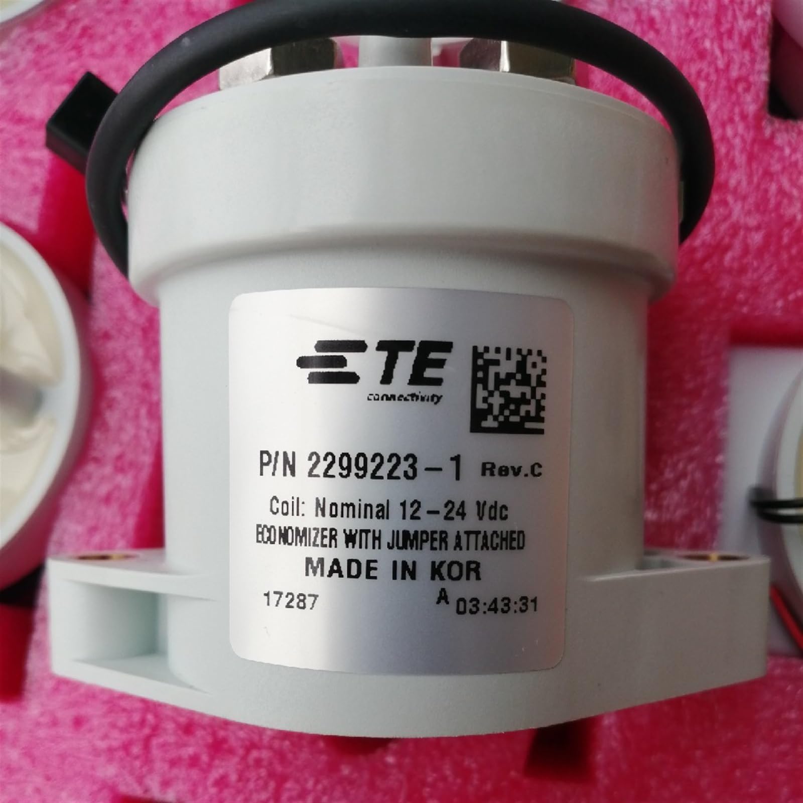 Relés 1 Unidad EVC500 2299223-1 Contactor de CC de Alto Voltaje Relé automotriz 900 V 500 A Bobina 12-24 V Relé para relé de energía
