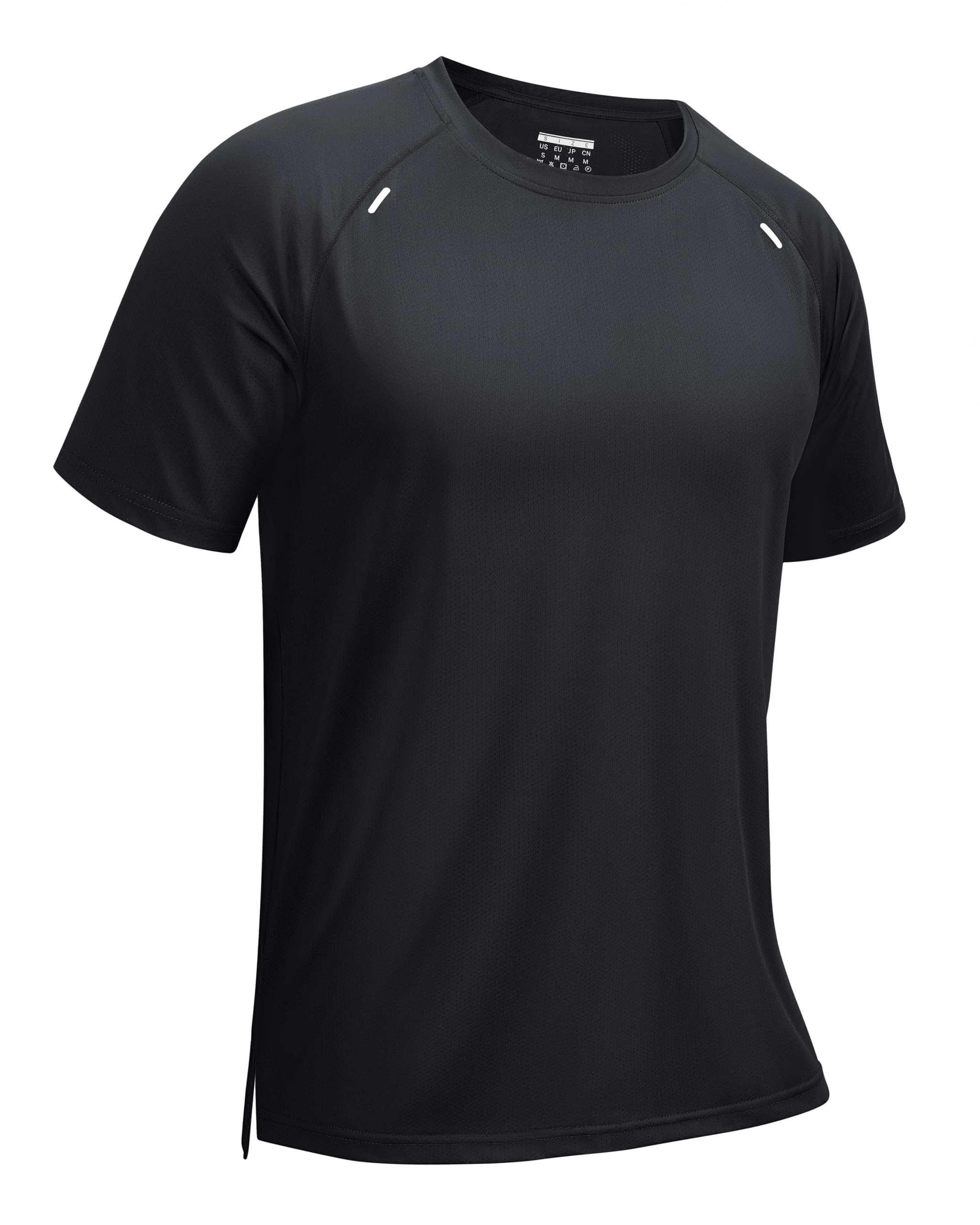 TACVASEN Sport T-Shirt Herren, Schnelltrocknend Atmungsaktives Funktionsshirt Für Fitness, Training, Gym Und Laufshirt
