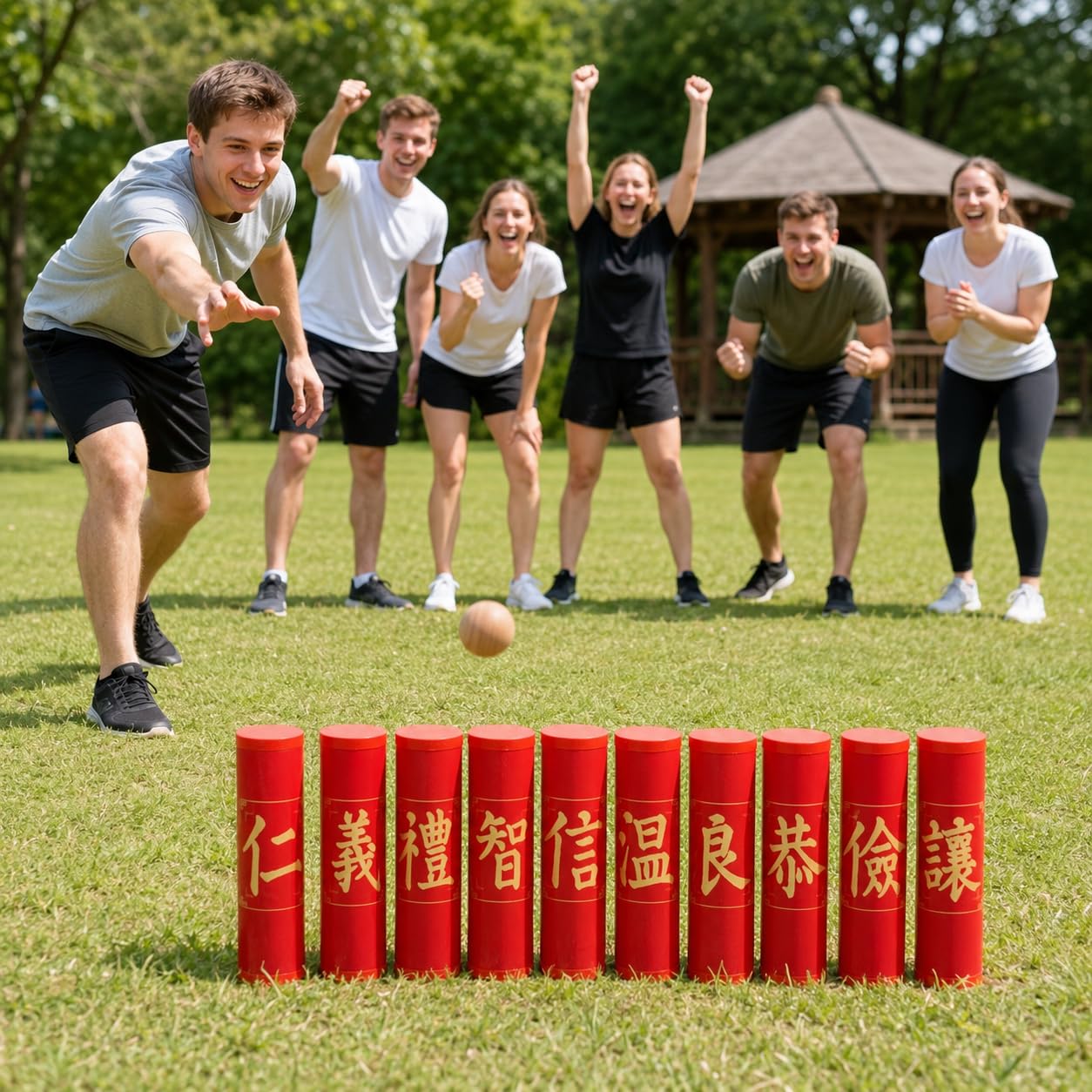 Équipement de Jeu Extérieur Jeu d'Équipe Jeu de Plein Air Accessoire Sportif Set Récréatif pour Coordination Œil Main et