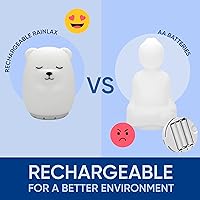 Vista 7 de Mindfulness 'Breathing Bear' 4-7-8 Luz de respiración guiada de meditación visual Dispositivo 3 en 1 con luz nocturna y máquina de ruido