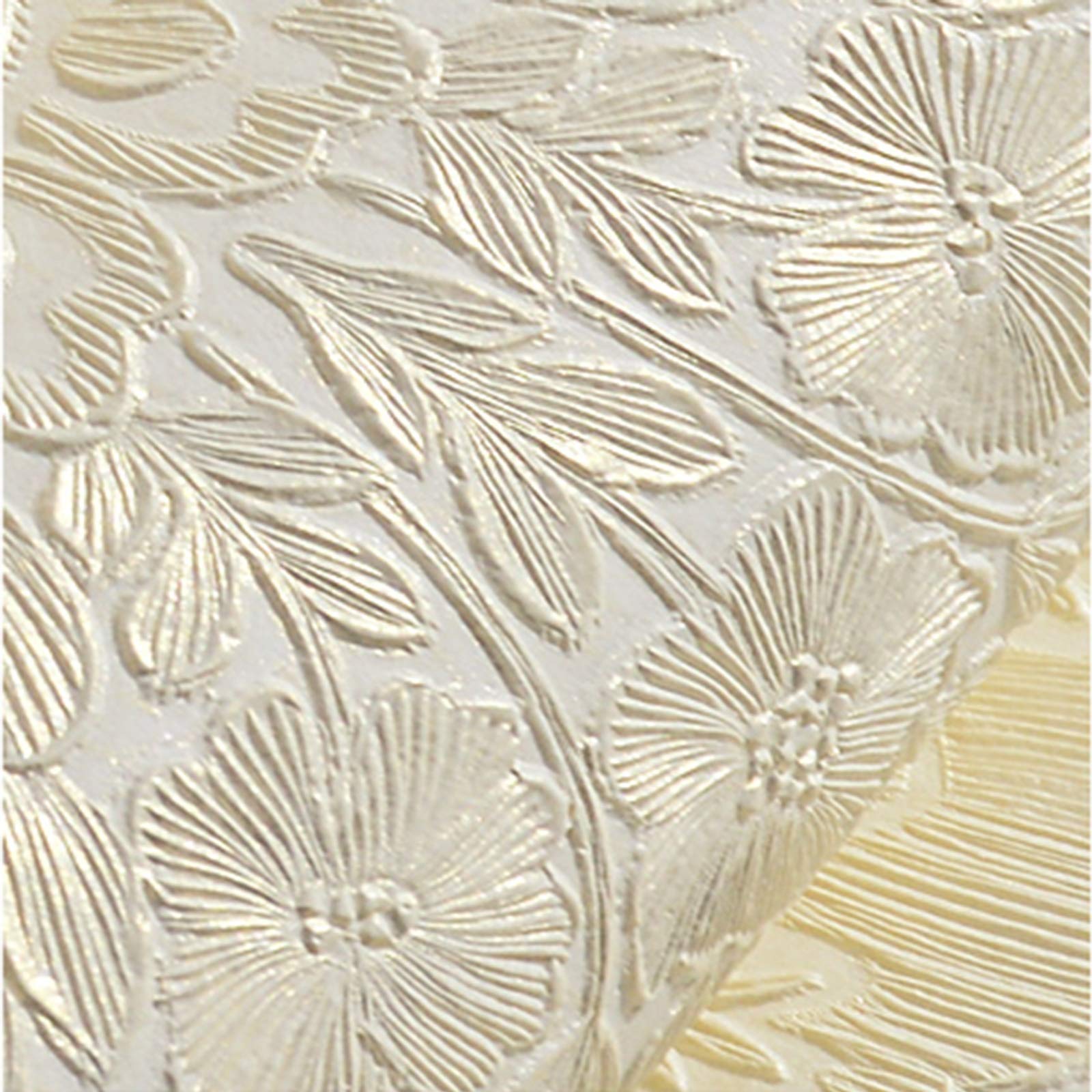 Carta da parati Carta Da Parati Autoadesiva Bianca European 3d Flowers Camera Da Letto Soggiorno TV Carta Da Parati TV, 0.53x3m / 0.53x6m / 0.53x9m (Size : 0.53X6M)