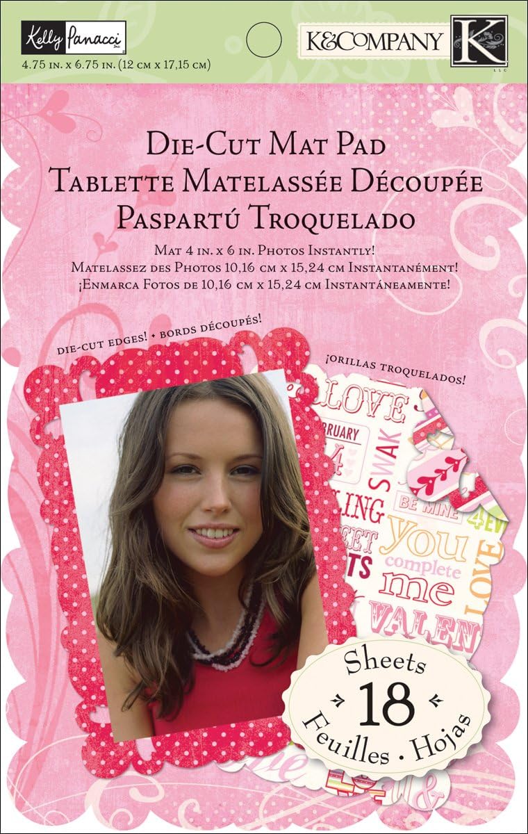 Kelly Panacci Valentine Die-cut Mat Pad