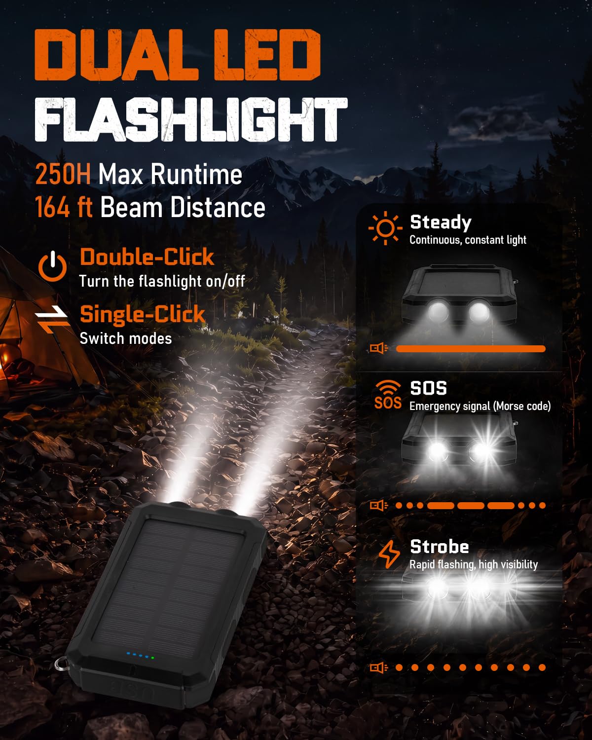 Batería externa (negro flash)