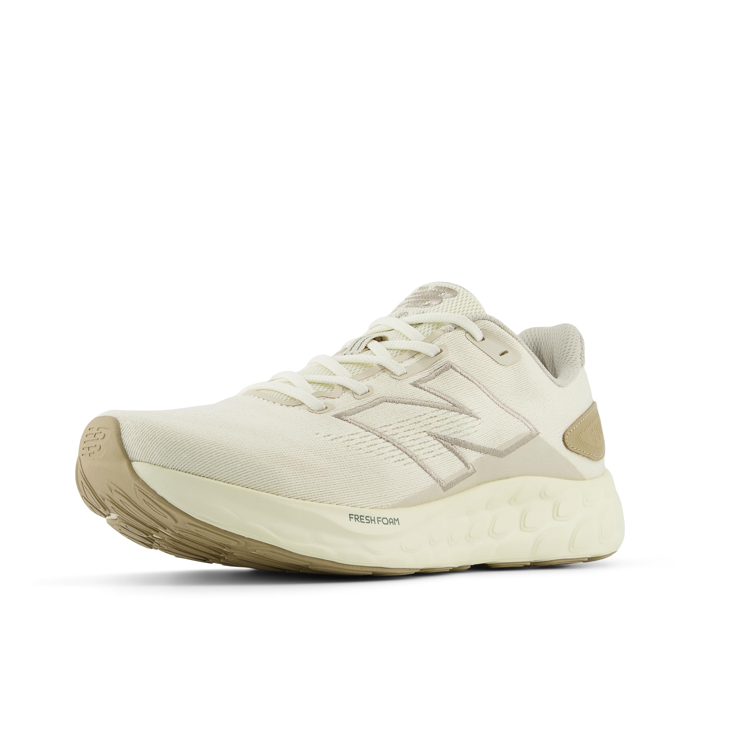 New Balance Men's Fresh Foam 680 V8, Angora/Arid Stone/Angora, 10.5-image-8