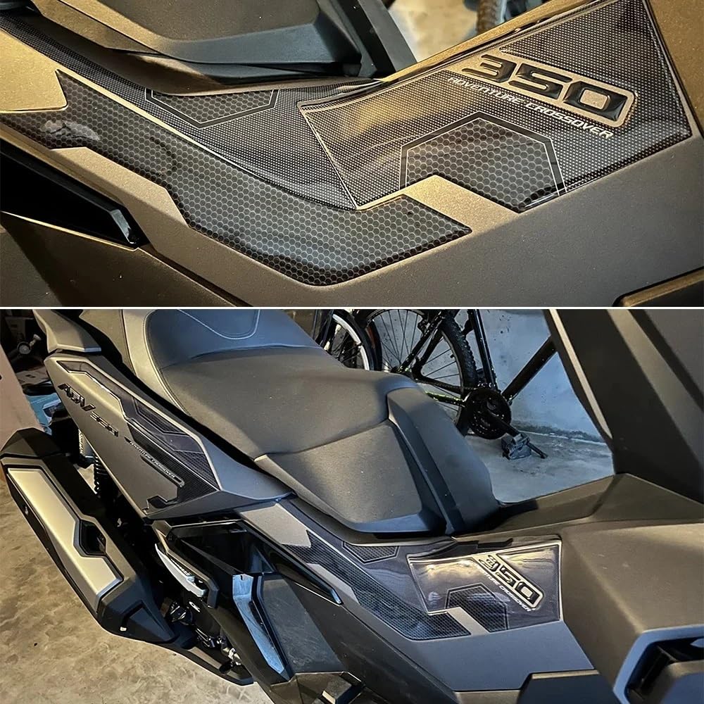 Tank Pad Résine Pour Moto ADV350 (2022-2023) - Protection Anti-rayures Réservoir - Autocollant Haute Adhérence