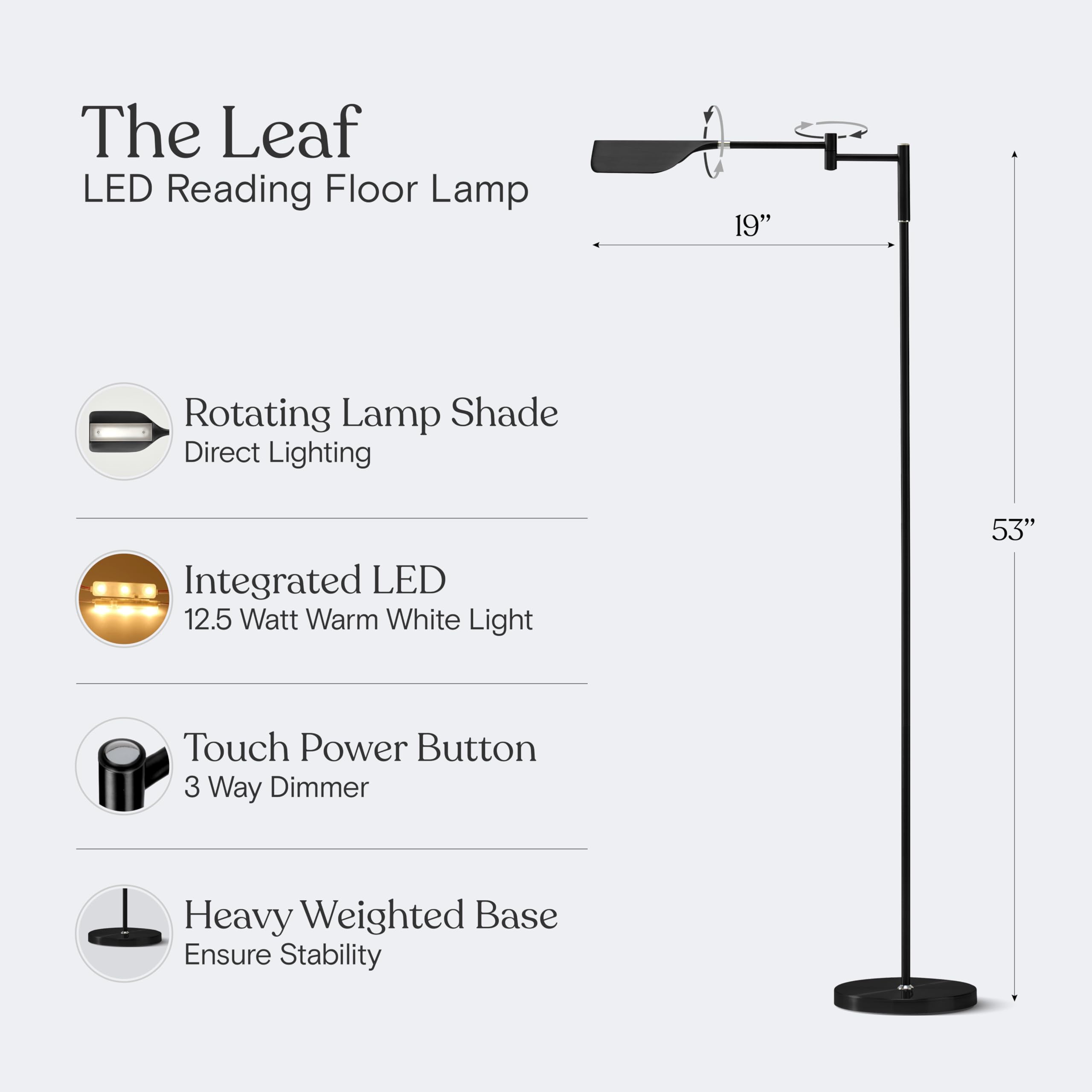 Amazon.co.jp: Brightech Leaf Pharmacy LED 読書ランプ、調光機能付き