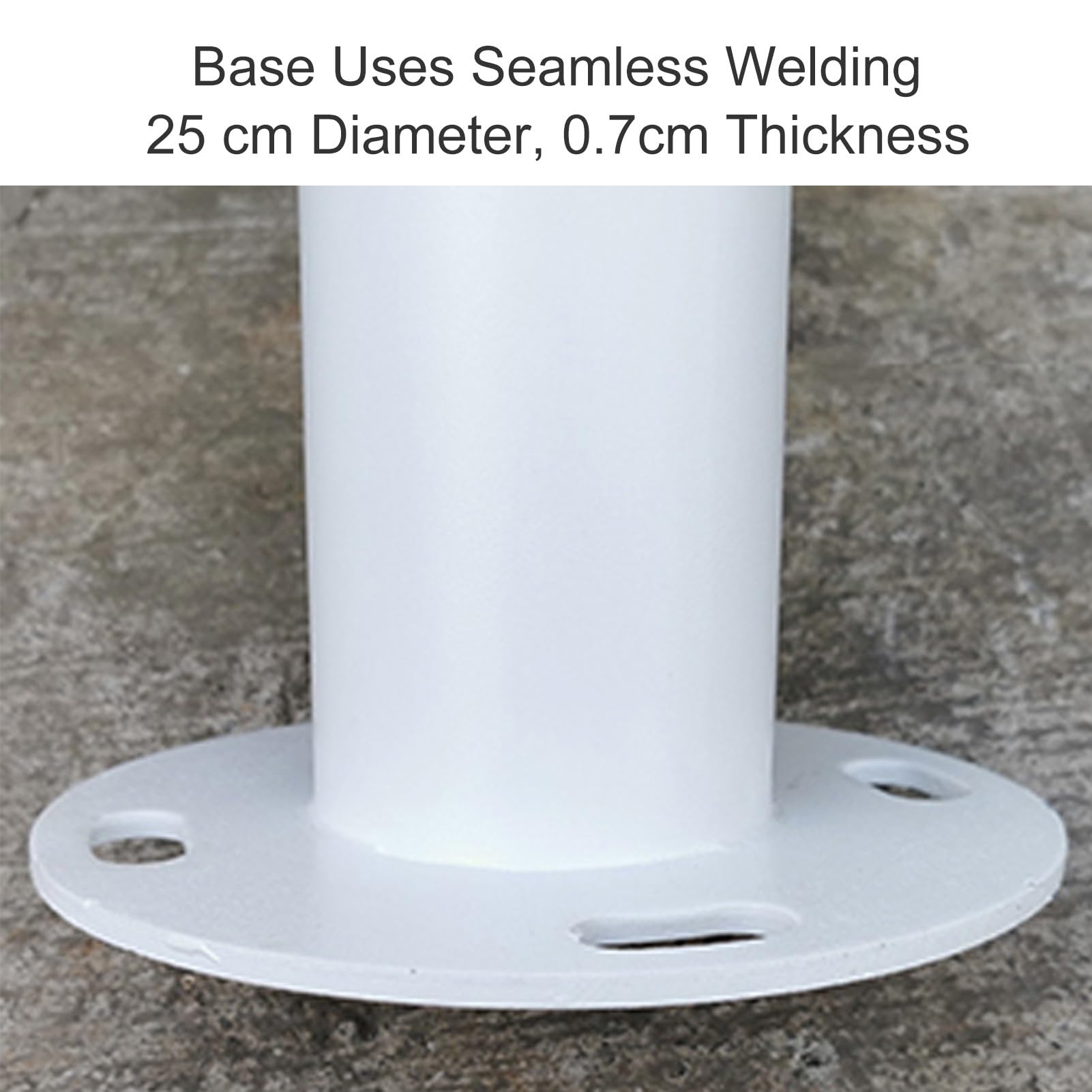 Mast Überwachungskamera Aussen, Kamera Halter, Kamera Halterung, Mast Security Camera Outdoor(200cm/79in)