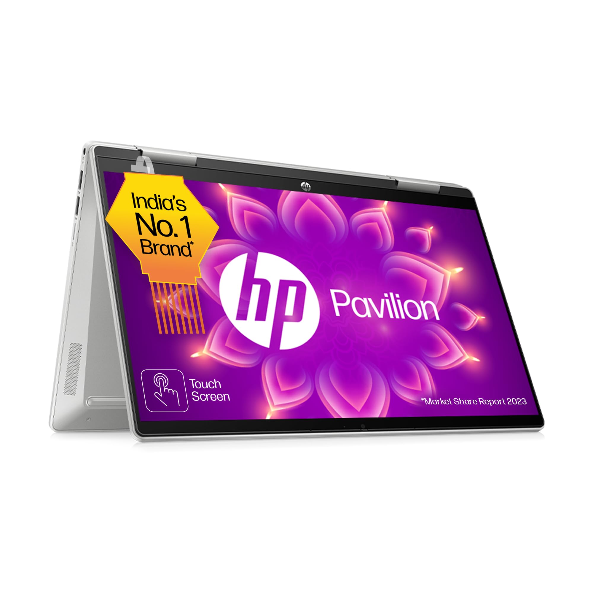 (Refurbished) HP Pavilion x360, 13th Gen Intel Core i5-1335U, 14-inch (35.6 cm), FHD, 16GB DDR4, 1TB SSD, Intel Iris Xe Graphics, FPR, 5MP Camera w/Privacy Shutter (Win 11, MSO 2021, Silver, 1.51 kg), ek1010TU (B0CLLQMRJ7) Amazon Price History, Amazon Price Tracker