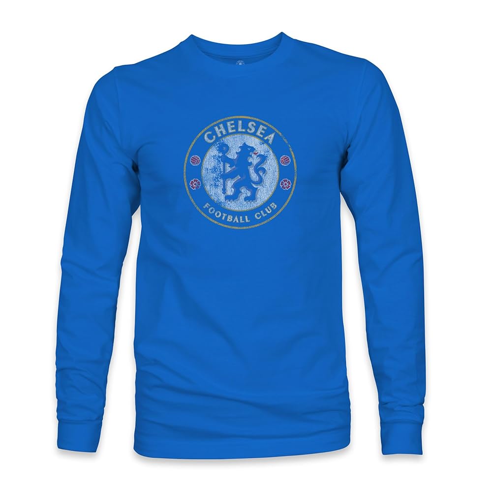 Amazon.com: Chelsea FC Color Badge Cotton Long Sleeve T