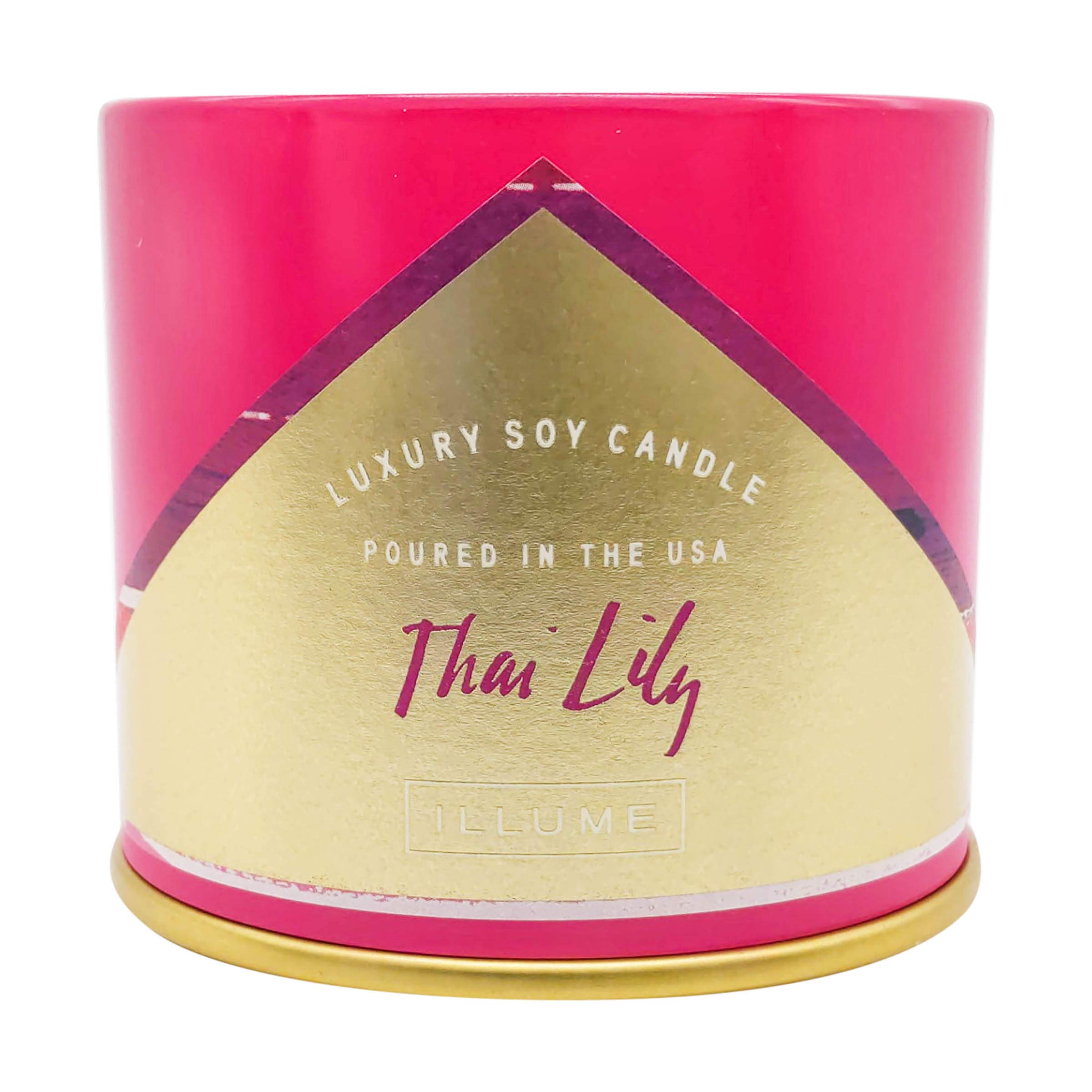 Illume Vanity Tin, Soy Candle, Thai Lily