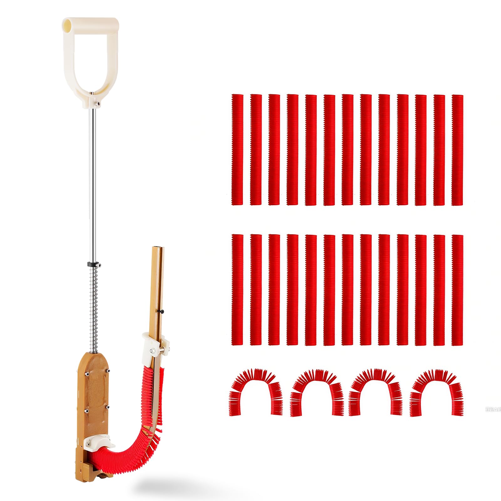 YUCHENGTECH Cucitrice per Riscaldamento a Pavimento Pinzatrice per Clip Tubi di Riscaldamento a Pavimento Tacker per Portatubi Riscaldamento a Pavimento con 1650 pezzi di Punti da 20 mm