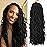 8 Packs Soft Locs Crochet Hair Pre Looped 18 Inch Faux Locs Crochet Braids Distressed Locs Synthetic Hair For Black Women (1B, 18 8pcs 1B)