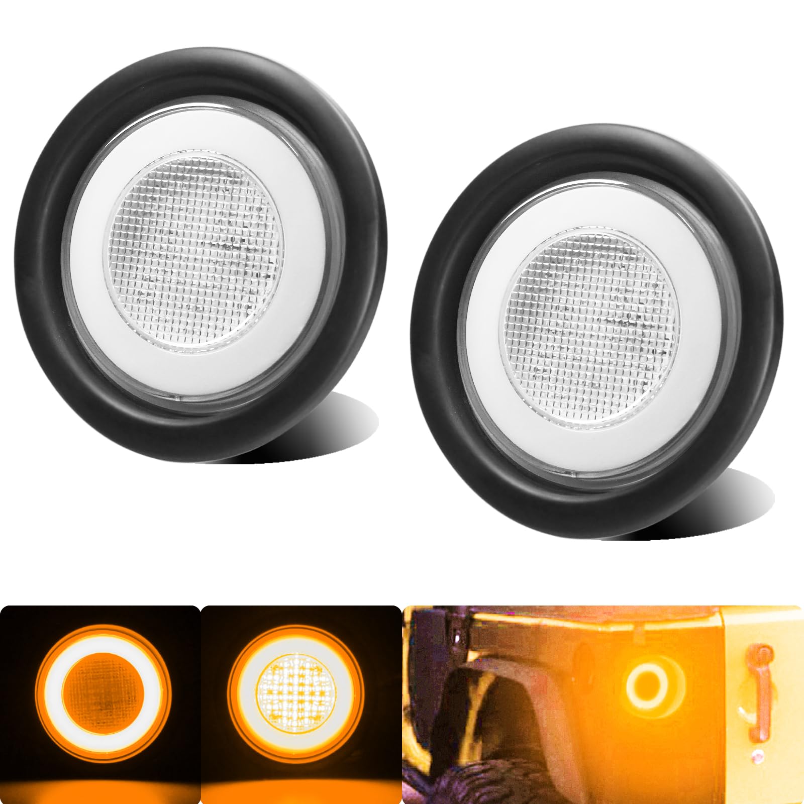 Waterproof IP67 Tail Lights WahMOTOTin 2-Pack 4