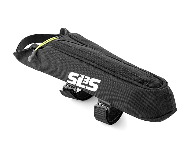 SLS3 Top Tube AERO Bag Small | Bolsas de combustible para bicicletas | Bolsa de triatlón | Marco de bolsas para bicicleta | Bolsas para teléfono estables y seguras | Bolsa pequeña para cuadro de vástago de bicicleta de perfil bajo