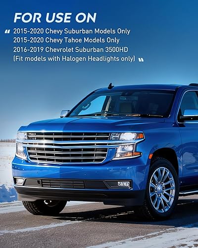 Miniatura 64 de Nilight Headlight Assembly Compatible with 1988 1989 1990 1991 1992 1993 Chevrolet GMC C/K 1988-1993 Silverado Suburban Sierra Blazer Tahoe Yukon