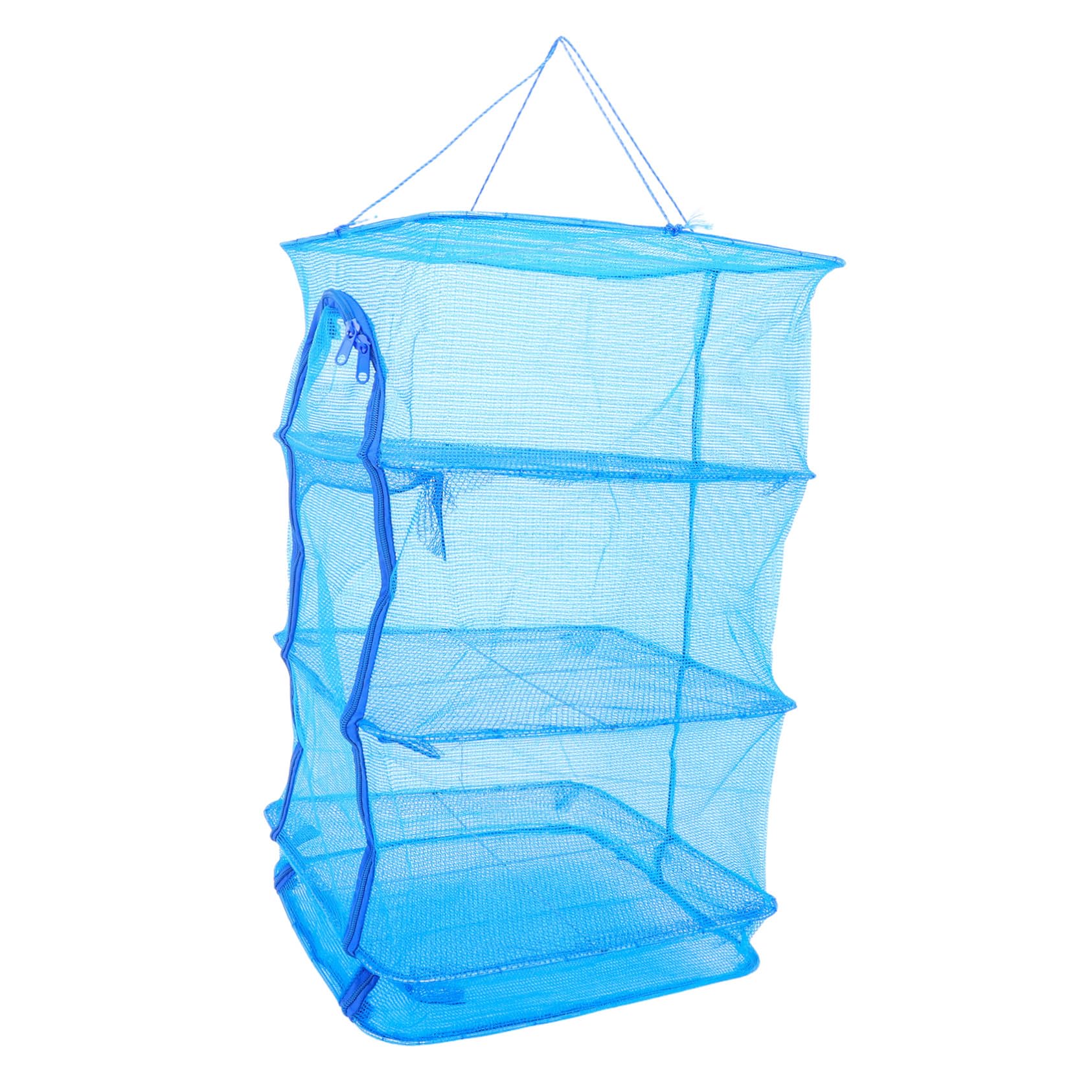 Filets de séchage suspendu légumes poissons nylon pliable 65 cm multicouches camping potager