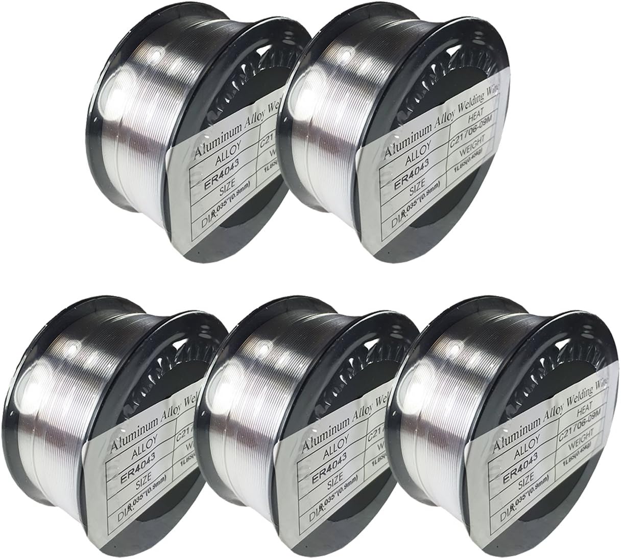 ER4043 .030" .035" 3/64" 1-LB Aluminum Welding MIG Wire (5EA-.035"1LB)