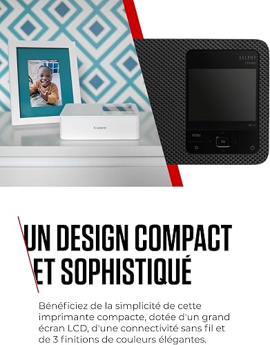 Canon SELPHY CP1500 Stampante Fotografica Compatta – Stampante per Fotografie Wireless, con Porta USB-C e Scheda SD – Foto che Durano a Lungo - Ideale per Album di Ritagli e Album Fotografici, Nero - 10