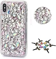 Vista 13 de STENES Bling Funda compatible con iPhone 11, elegante, diseño de cristal con lazo hecho a mano en 3D, funda protectora compatible con iPhone 11