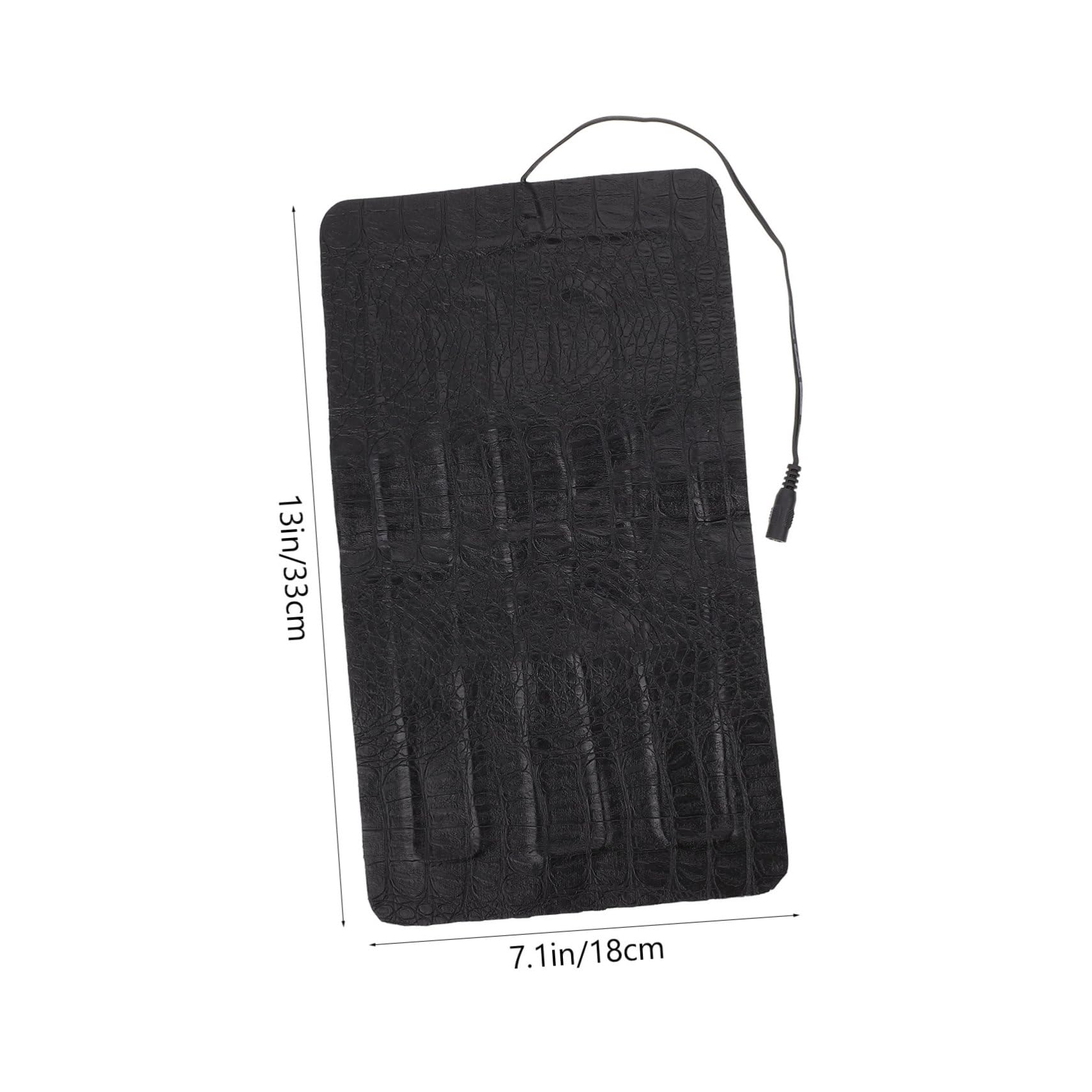 ORFOFE 1Pc Electric Heating Pad for Small Pets Level Temperature Reptile Heating Mat Scratching Design for Lizards Turtles and Other Outdoor Animals