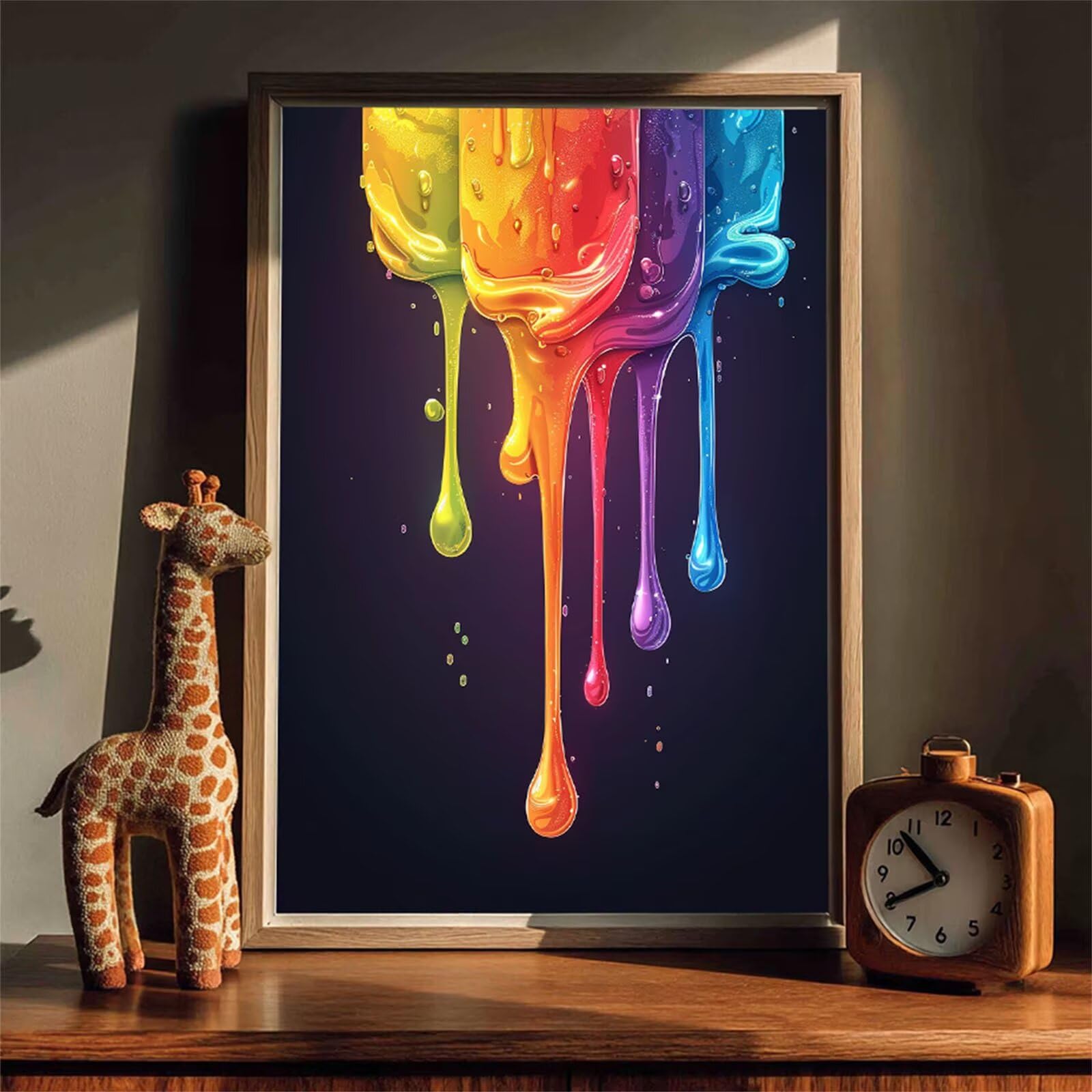 Kolorowa farba numeryczna dla dorosłych, malarstwo cyfrowe dla dzieci, DIY kreatywne hobby dla dorosłych, zestawy farb według numerów z pędzlami i pigmentem akrylowym, prezent do dekoracji domu