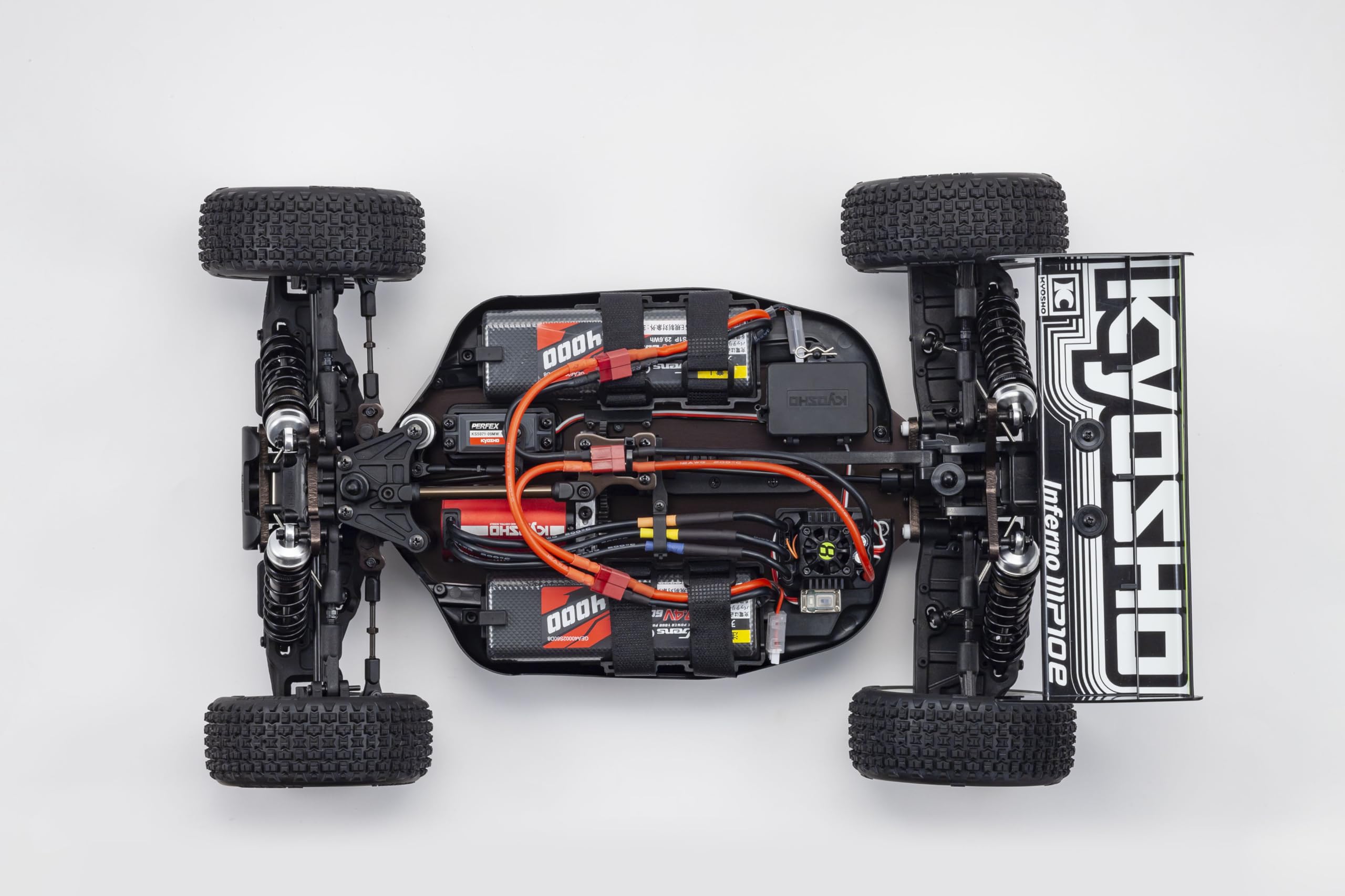 Amazon.co.jp: 京商 1/8 EP 4WD r/s インファーノ MP10e グリーン 電動  