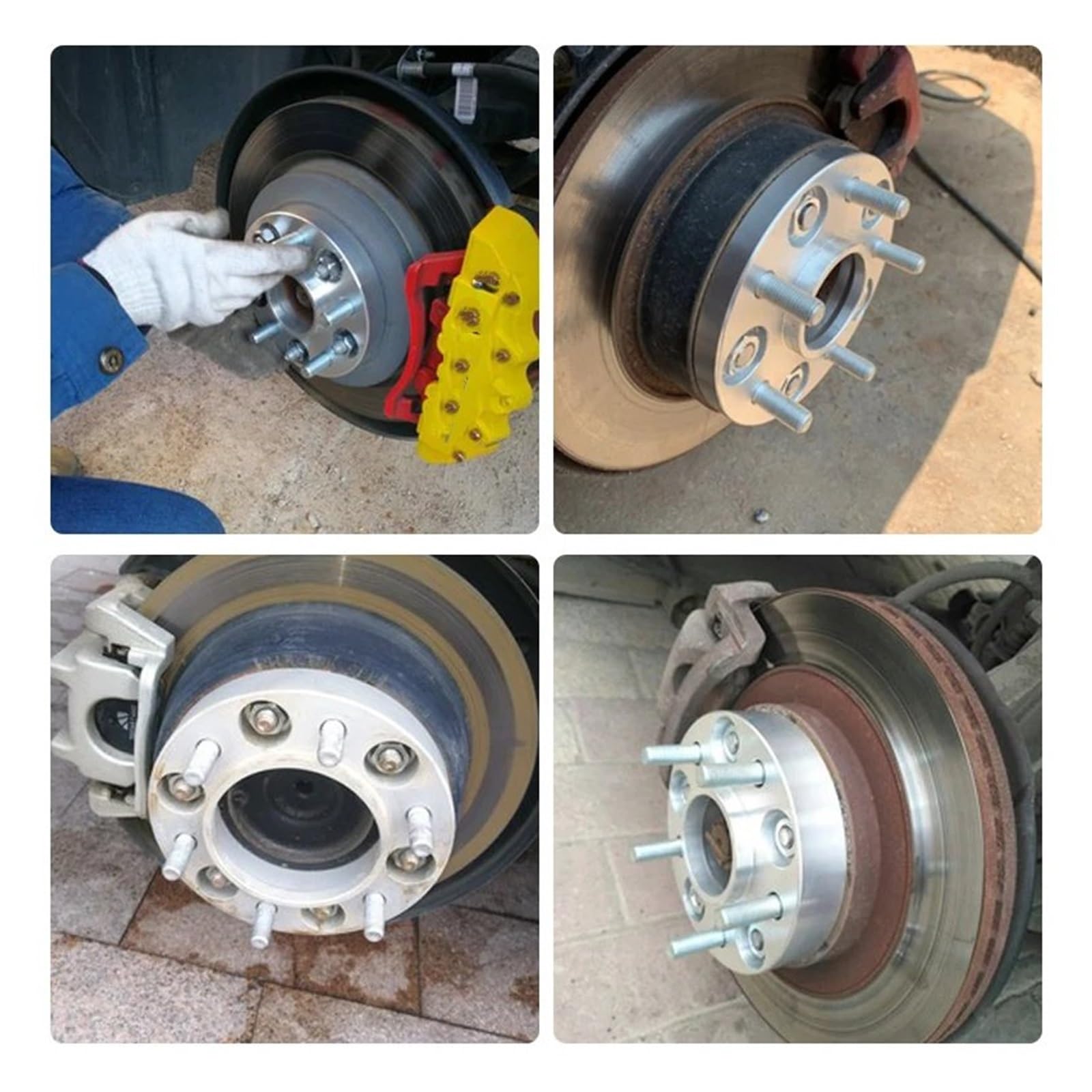 distanziali auto Per 5 Alette 15/20/25/30/40/50 Mm | Materiale: lega di alluminio 6061-t6 PCD 5x100 CB 57,1 mm(30MM 12x1.5)