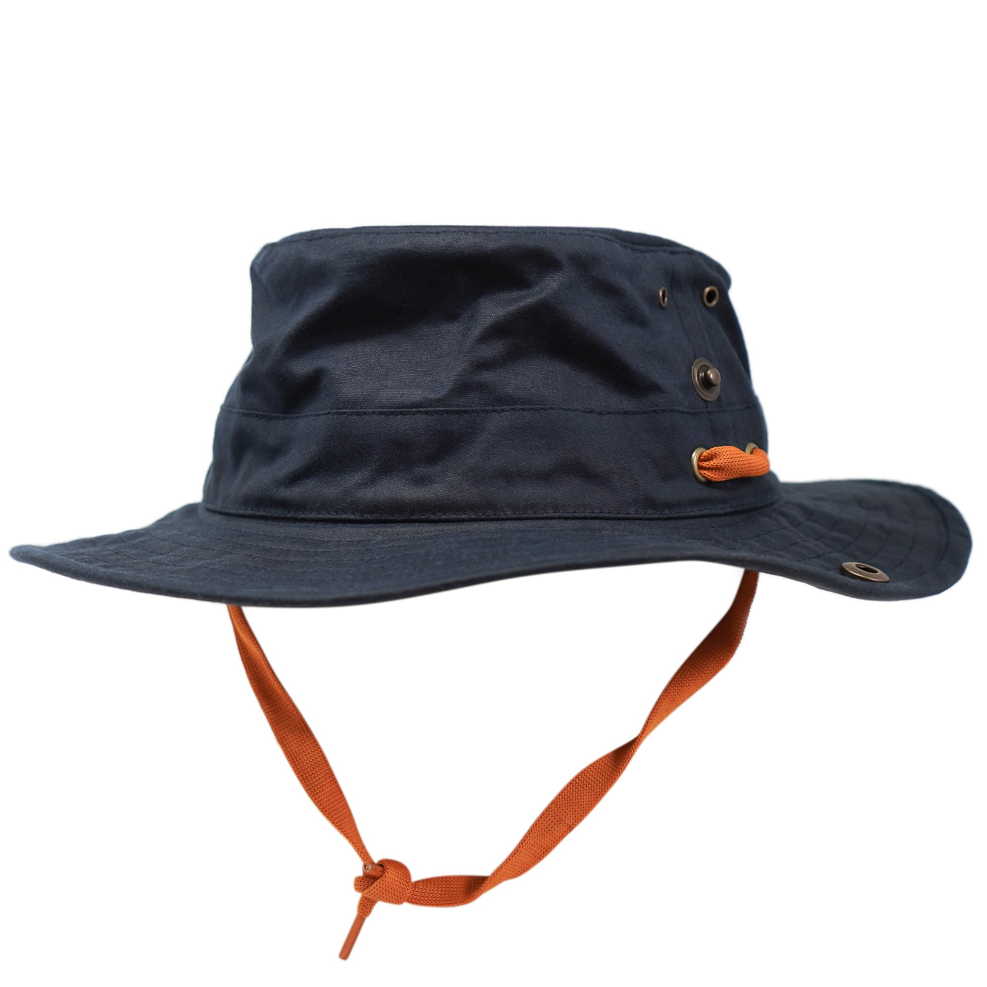 Borges & Scott - The Explorer - Traditional Wax Hat - Navy - XL