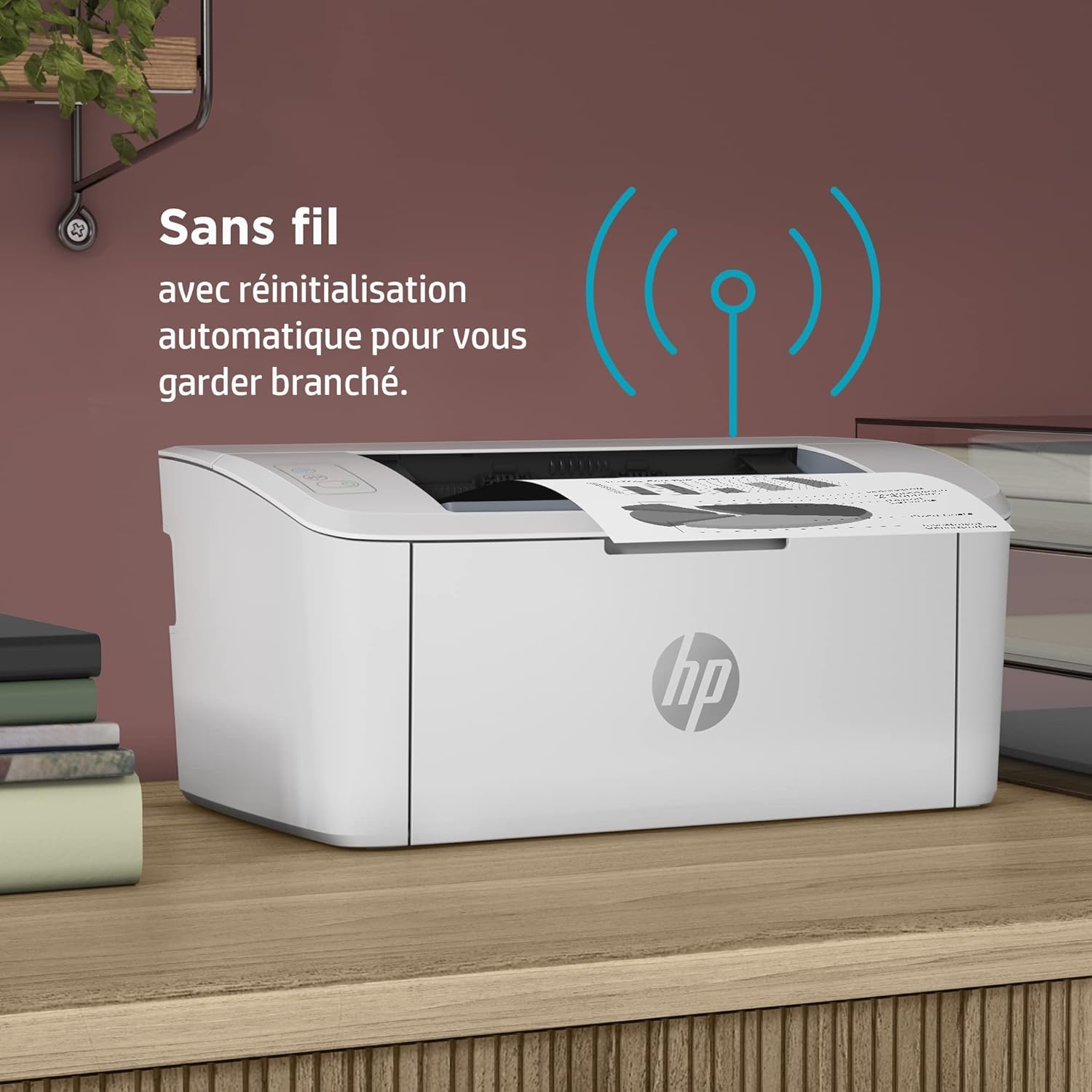 HP LaserJet M110we Imprimante monofonction Laser noir et blanc - 6 mois d'Instant ink inclus avec HP+ (A4, Wifi)