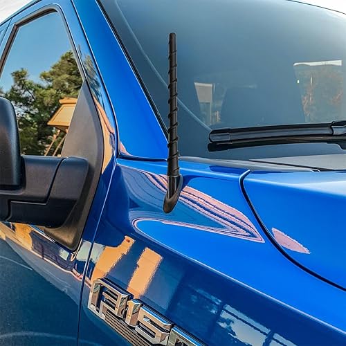 Antena de camión para Ford F150 2009-2024, 2017-2024 F250 F350, 2021-2024 Bronco Stubby Antena corta de repuesto para radio de automóvil para FM AM,