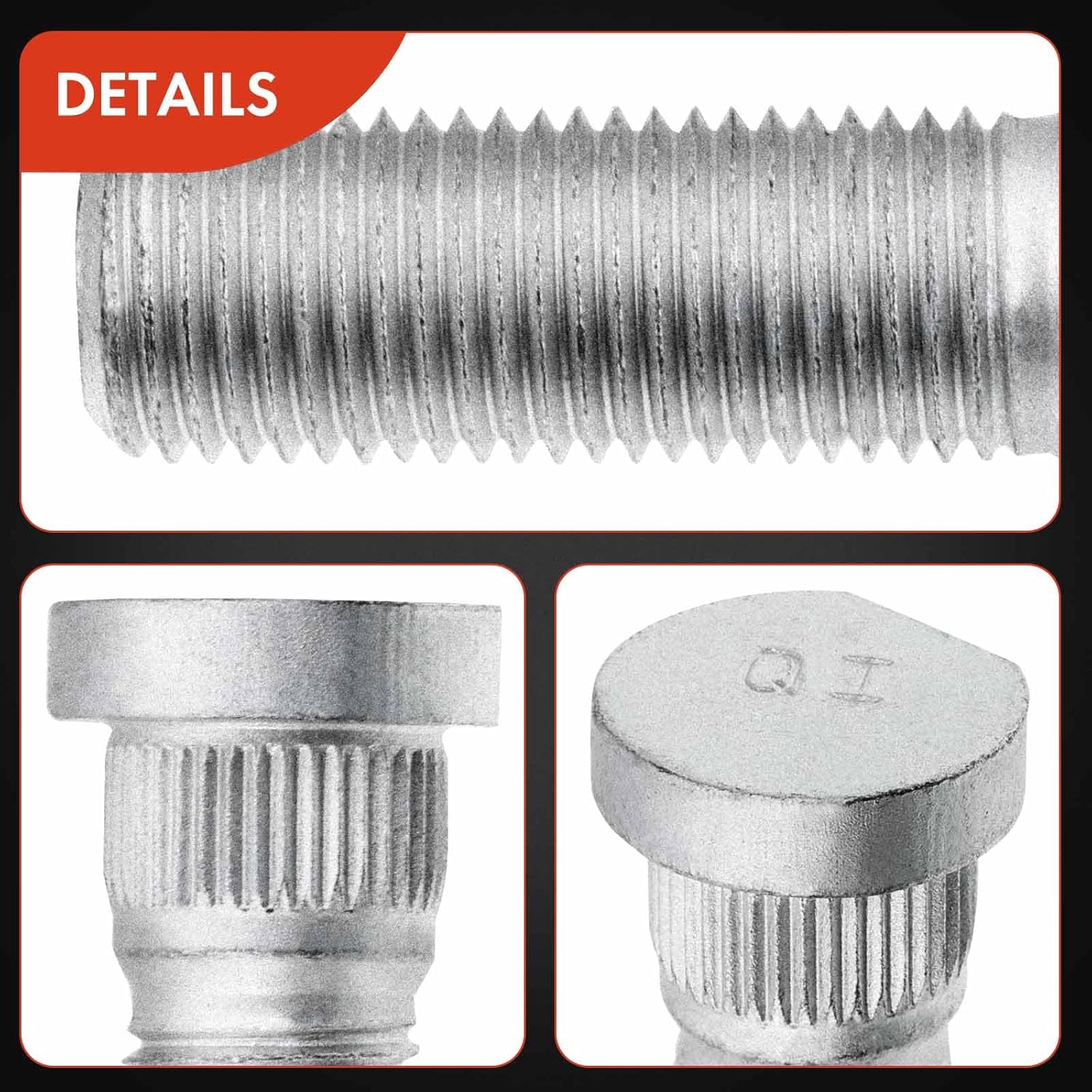 A-Premium M14-1.50 Wheel Studs Compatible with Dodge Challenger 2008-2021 Charger 2006-2021 Magnum 2005-2008 Chrysler 300 Front or Rear Side 10-PC Set