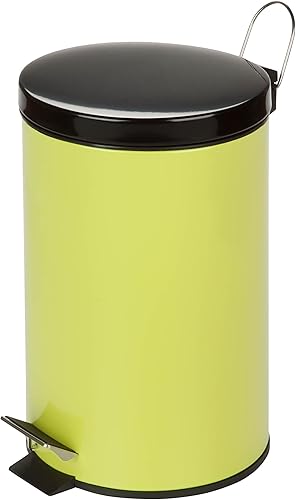 Miniatura 4 de Honey-Can-Do International, LLC TRS-05170 - Papelera escalonada, 12 litros y 3 galones, color negro