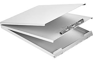AmazonBasics Aluminum Storage Clipboard For Enhanced Durability and Organization