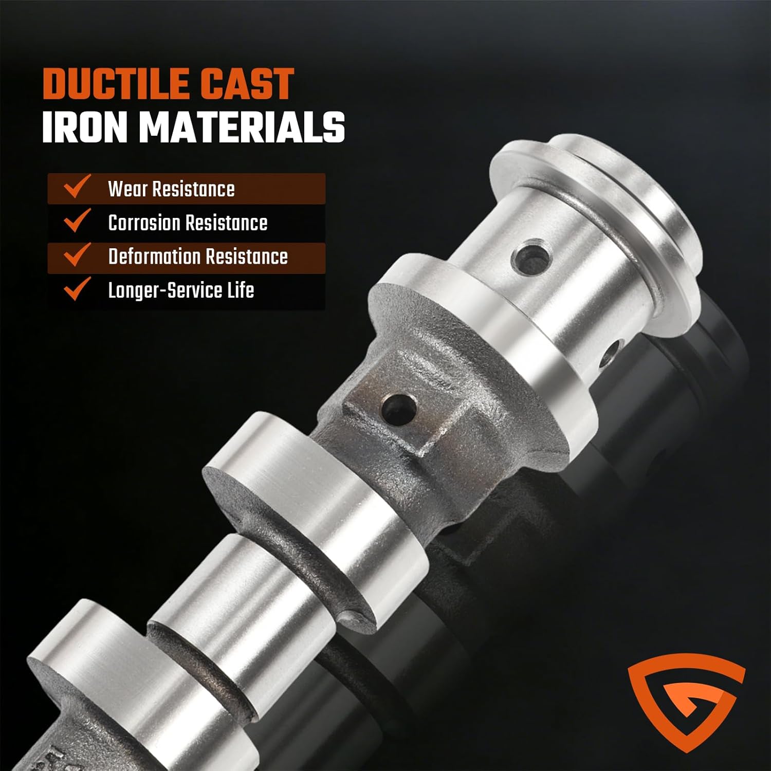 4PCS Engine Camshaft Set Compatible with Dodge Durango, Fit For Chrysler, Fit For Jeep Wrangler Grand Cherokee, 3.6L V6 Engine 2016-2024, Replaces# 5047913AD 5048030AD 5048029AD 5047912AD