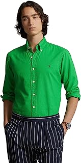 POLO RALPH LAUREN Mens Classic Fit Garment-Dyed Oxford Shirt
