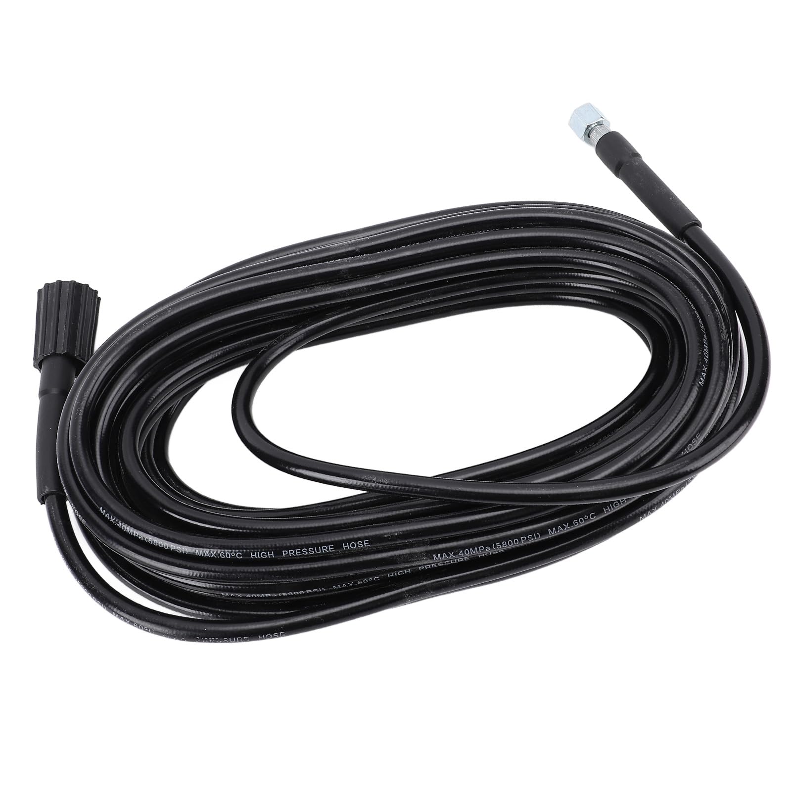 Generic Tubo per Idropulitrice Durevole, Universale, Adatto Pulizia Efficiente per Auto, Cortili, 50 Piedi (20M)