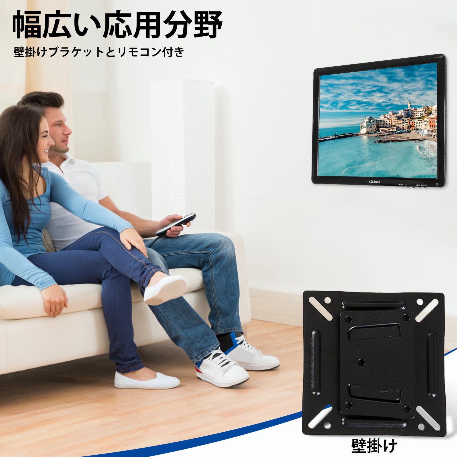 Amazon.co.jp: Upinva 19インチ 防犯CCTV専用モニター｜1280x1024 4:3