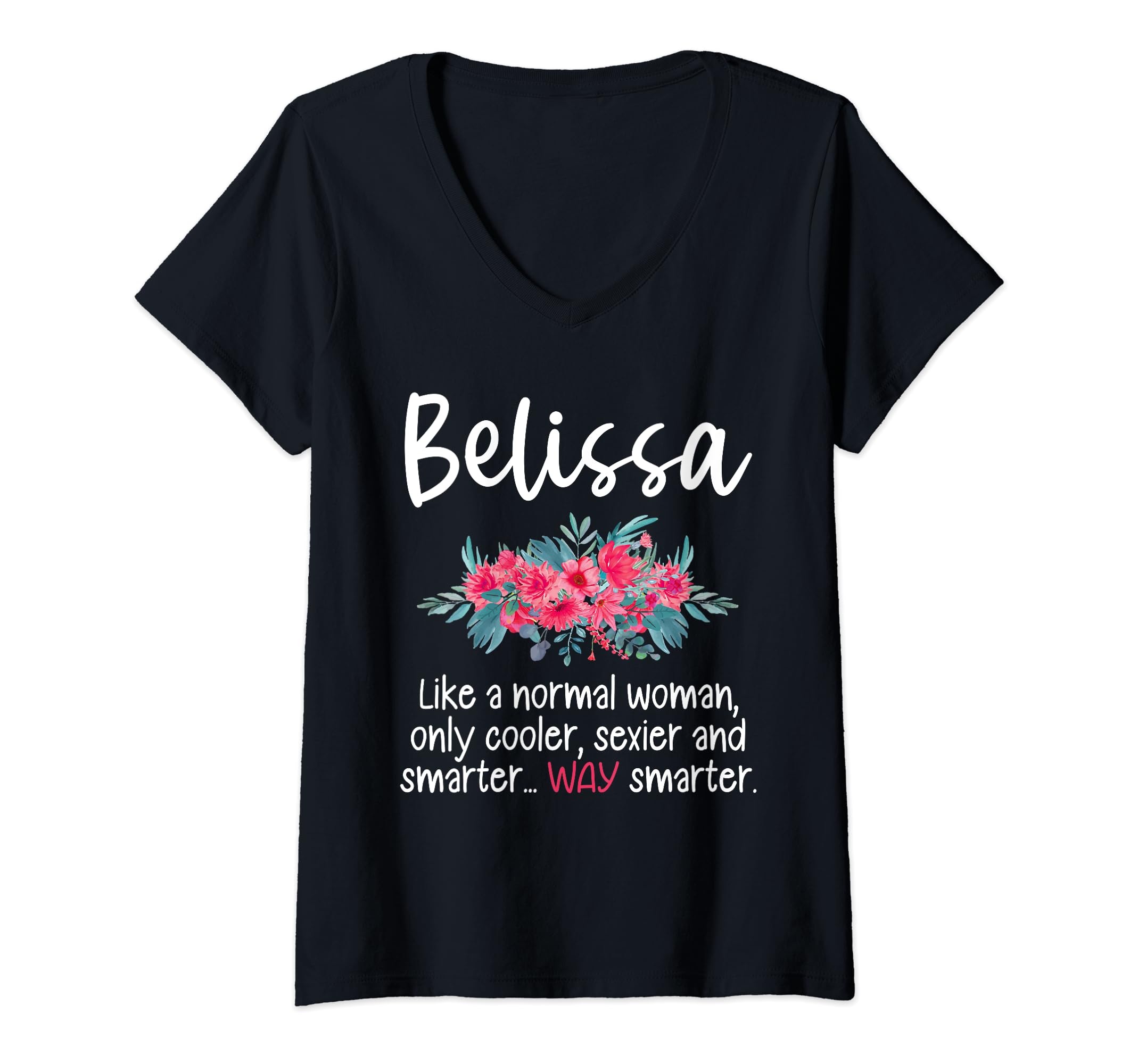 Belissa Meaning Wife Girlfriend Definition Belissa V-Neck T-Shirt