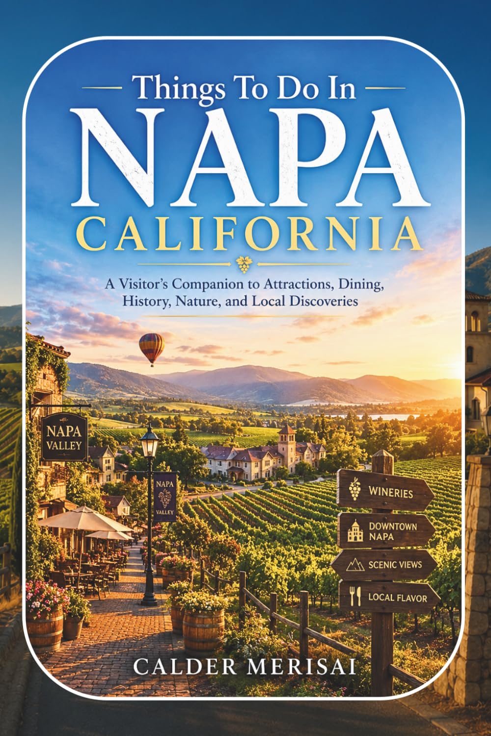 Things To Do In NAPA CALIFORNIA: A Visitor’s Companion to Attractions, Dining, History, Nature, and Local Discoveries