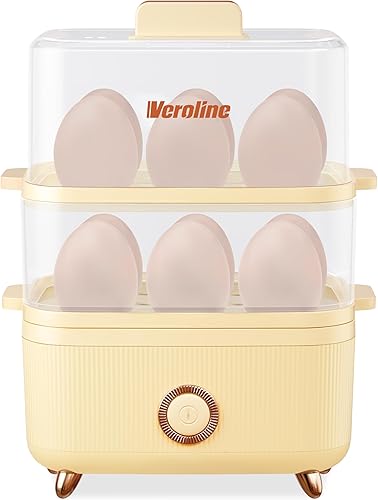 Veroline Máquina de alimentos para bebés, vaporizador de alimentos para bebés de 2 cuartos con bandejas de vapor de 2 niveles sin BPA, procesador