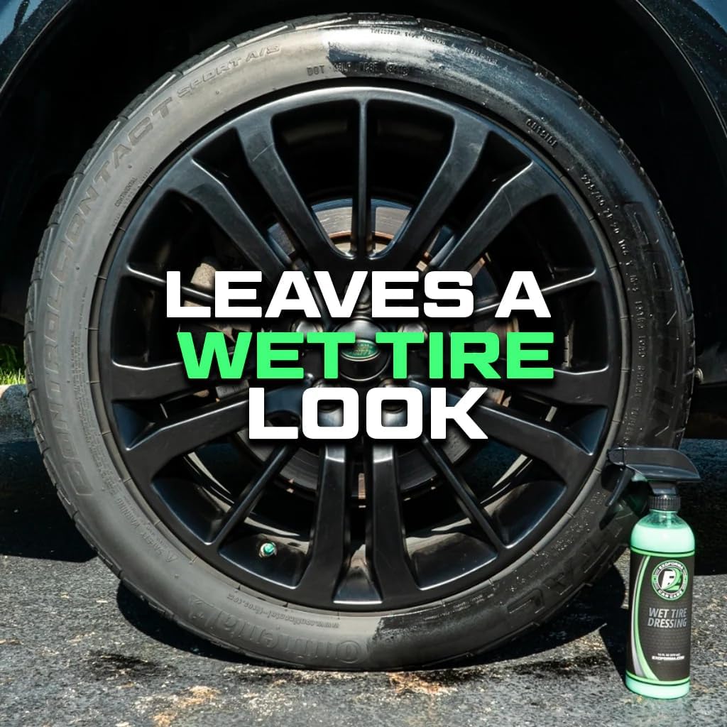 ExoForma Wet Tire Dressing Spray - Extreme High Gloss No Sling 2
