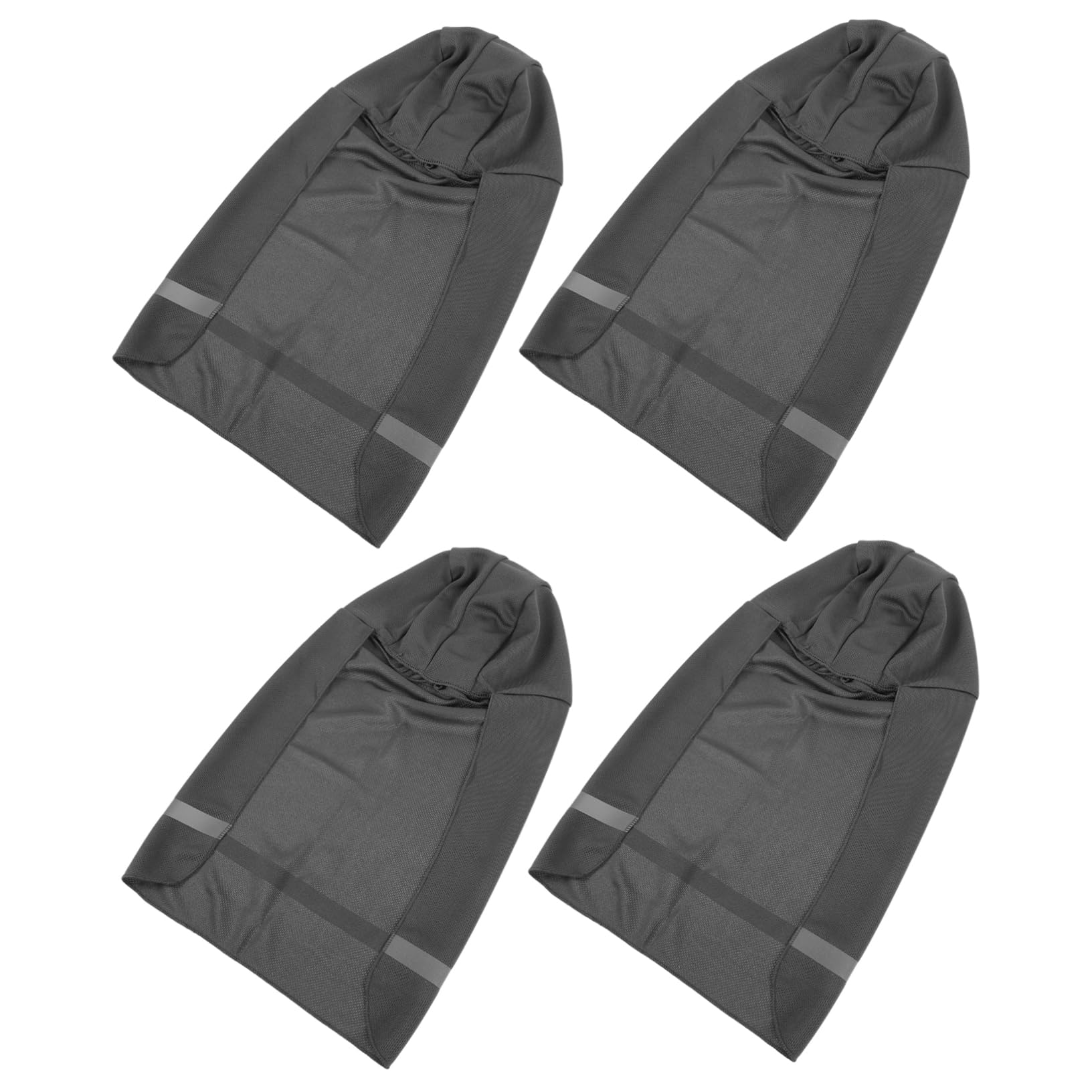Visera para Casco De Seguridad con Banda Reflectante Gorro De Calavera Refrescante Protector De Cuello Gorro para Actividades Al Aire Rígido Forro De