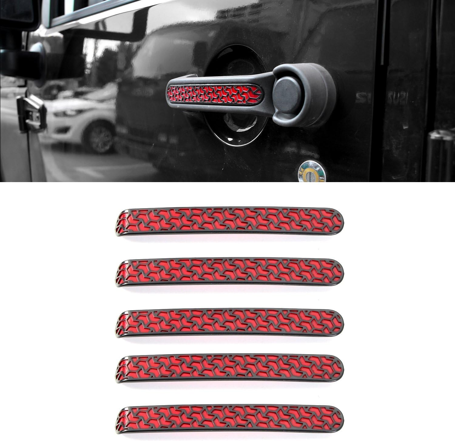 Ecowlboy Grab Handle Inserts Cover+Push Button Knobs Cover