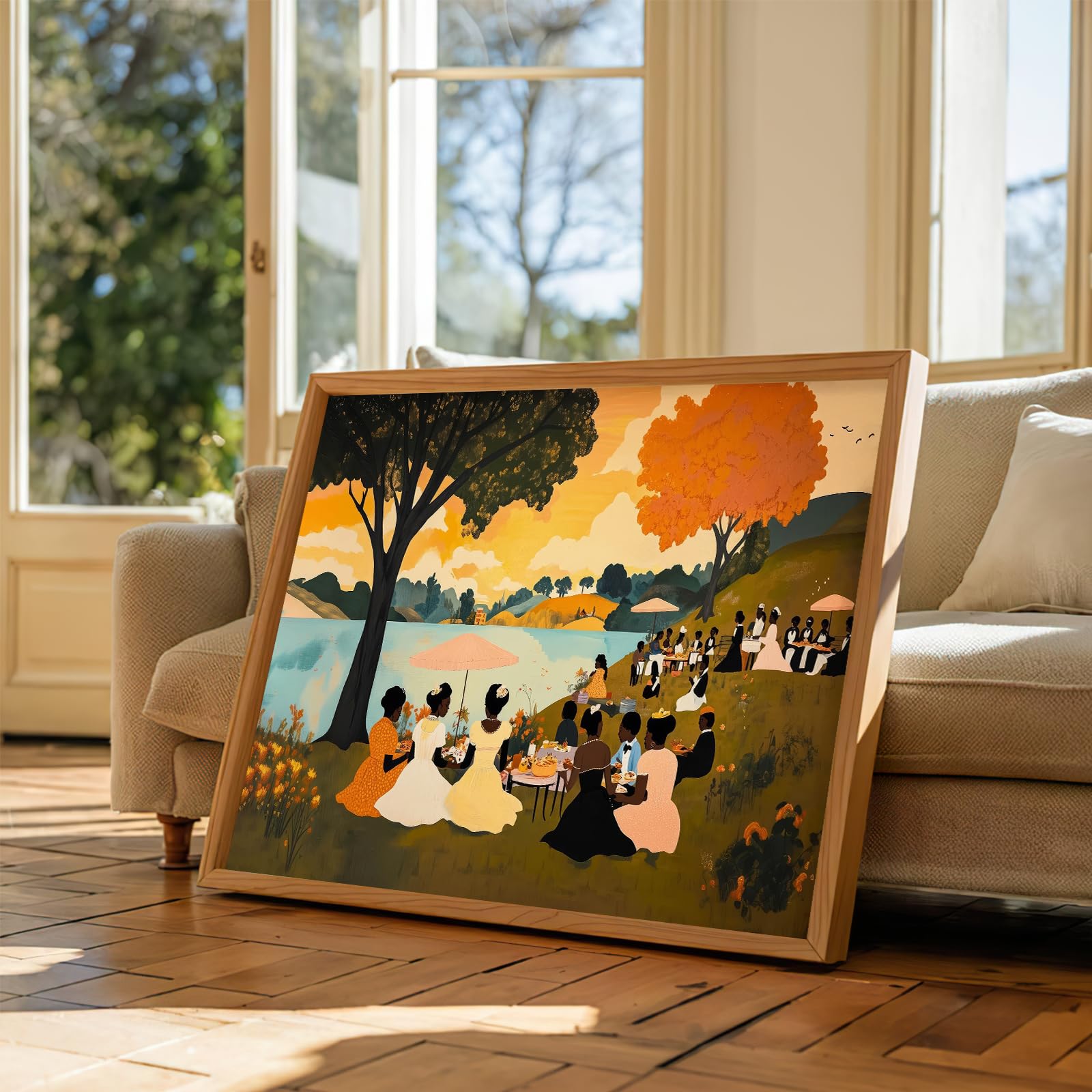 Amazon.com: ZHGYGBN African American Poster Black People Art Black