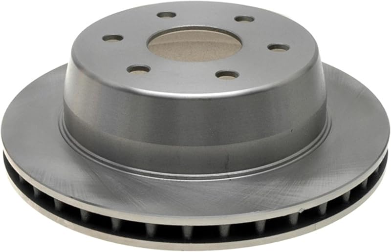 Rotor de freno trasero ACDelco Silver 18A1412A | GM 19241820 para determinados Cadillac Escalade, Chevrolet Avalanche, Express, Chevy Silverado, Suburban, Tahoe, GMC Yukon, Sierra y más