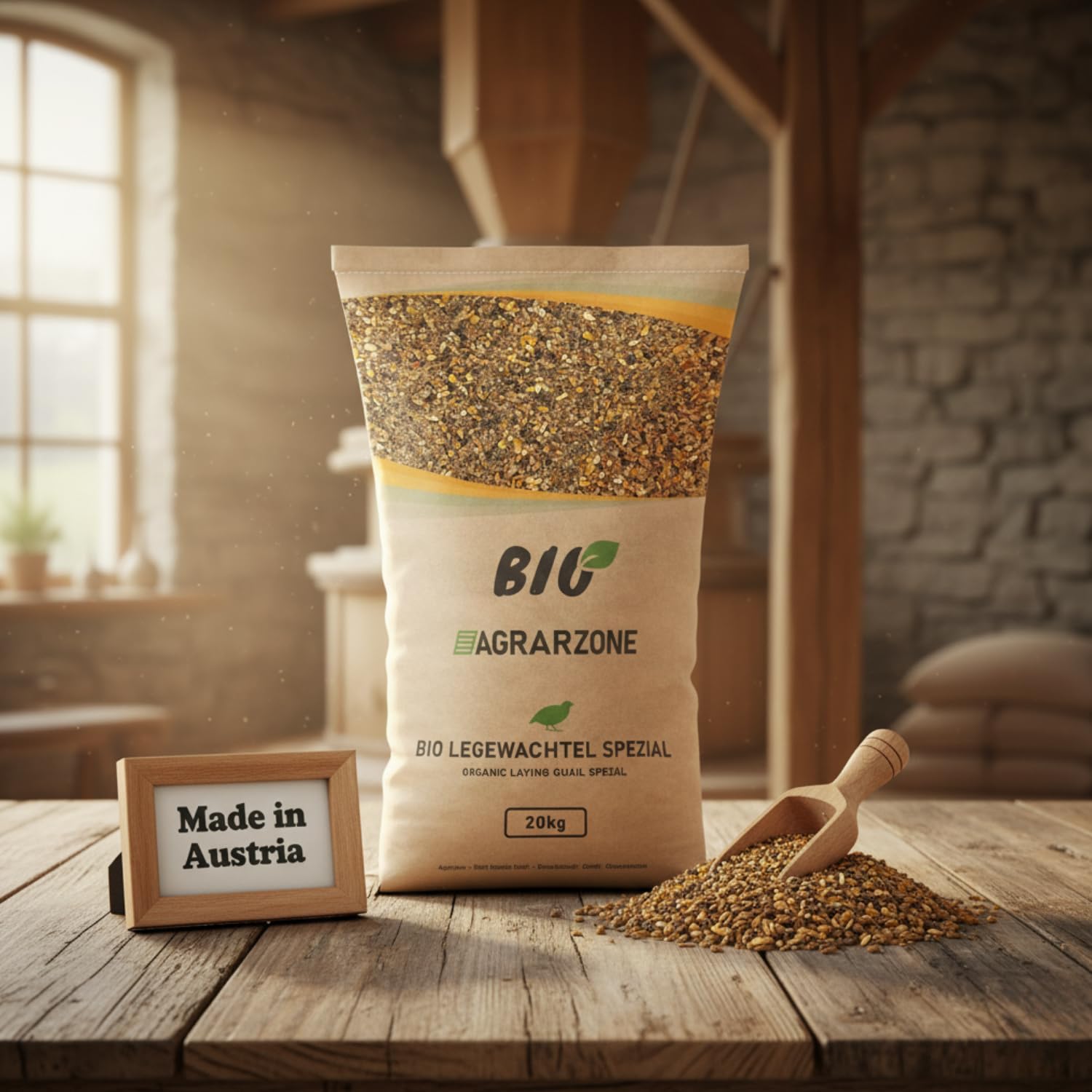 Agrarzone Bio karma dla przepiórek specjalna 20 kg